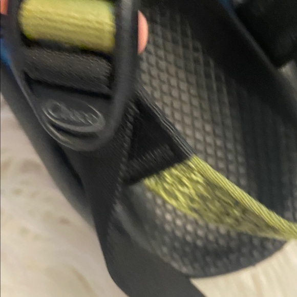 Chaco Black and Green Sandals size 9 excellent condition see all photos - Picture 12 of 12